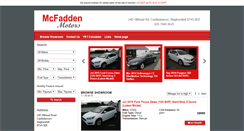 Desktop Screenshot of mcfaddenmotors.co.uk